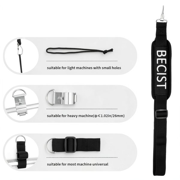 BECIST Trimmer Shoulder Strap Adjustable Ergonomic Oxford-2