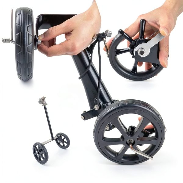 JOOPSAM String Trimmer Support Wheel Manual Black 13 Inch-4