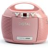 Portable CD Players HANNLOMAX Stereo Sound Quality-1