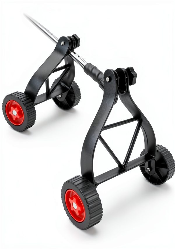 Luqeeg Adjustable String Trimmer Support Wheel Lightweight-1