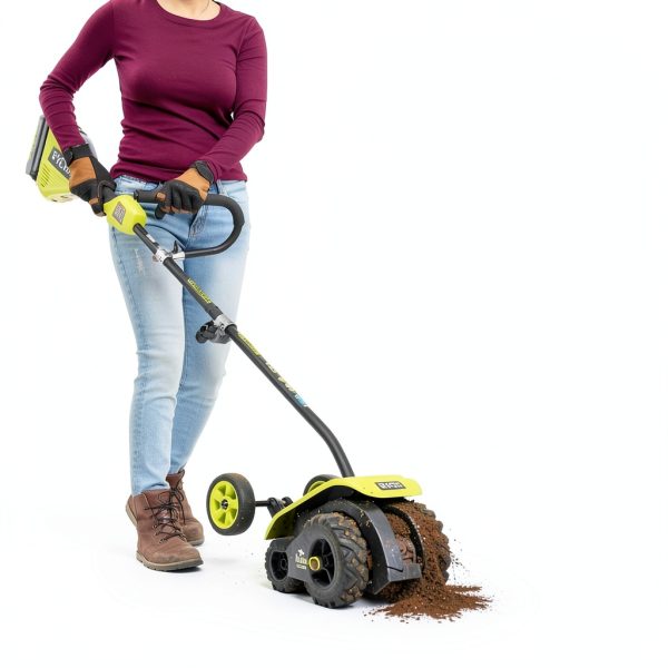 RYOBI String Trimmer Cultivator Attachment Red Steel-2