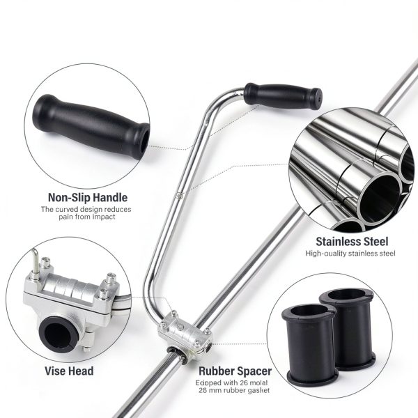 Sawowkuya Trimmer Handle Ergonomic Grip Lightweight Aluminum-1