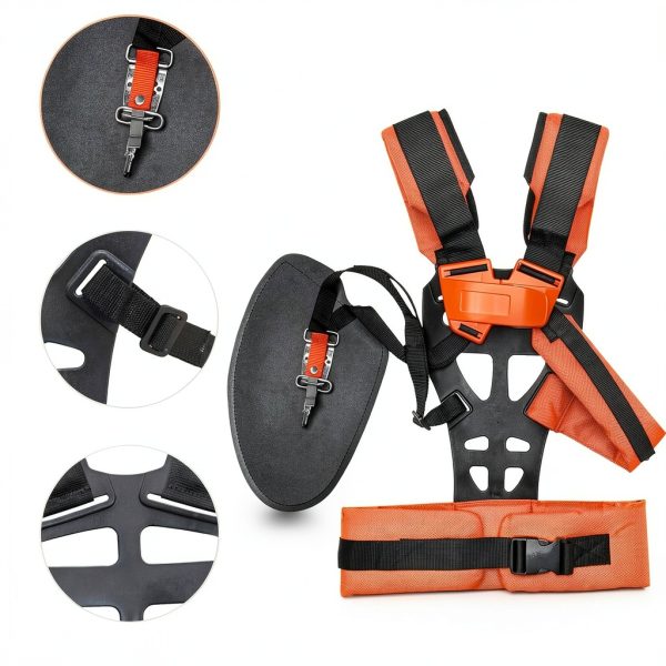 Strimmer Harness VIABRICO Canvas Shoulder Strap-5