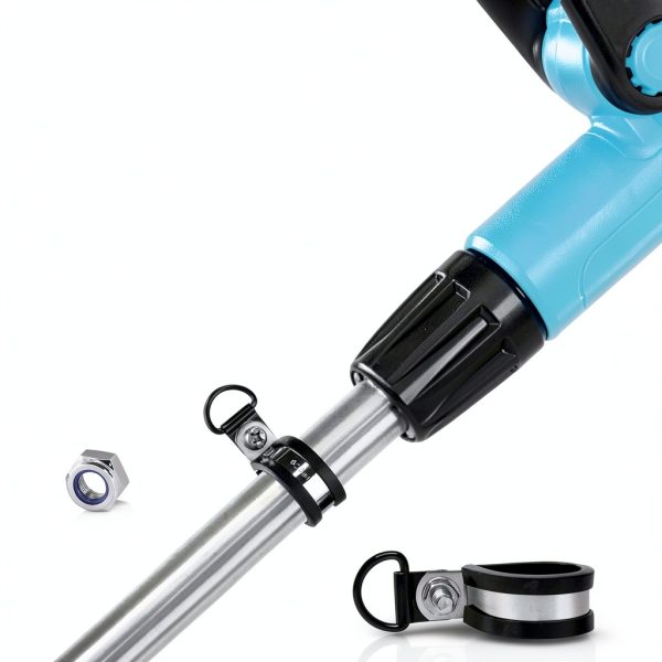 TIANAO Shaft Clamp 304 Stainless Steel Trimmer Attachment-1