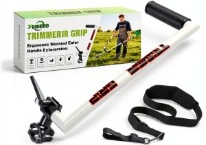 Yomoho Ergonomic Trimmer Handle Extension White-0