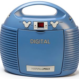 Portable CD Players HANNLOMAX Stereo Sound Quality-0