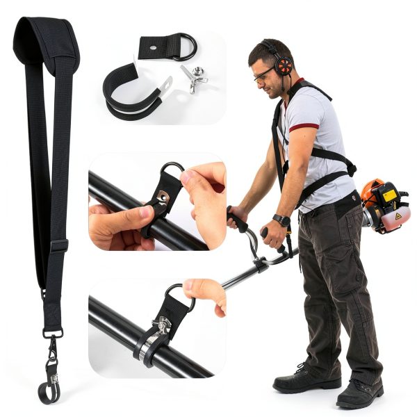 Lyreh Trimmer Strap Durable Nylon Garden Tool Attachment-4