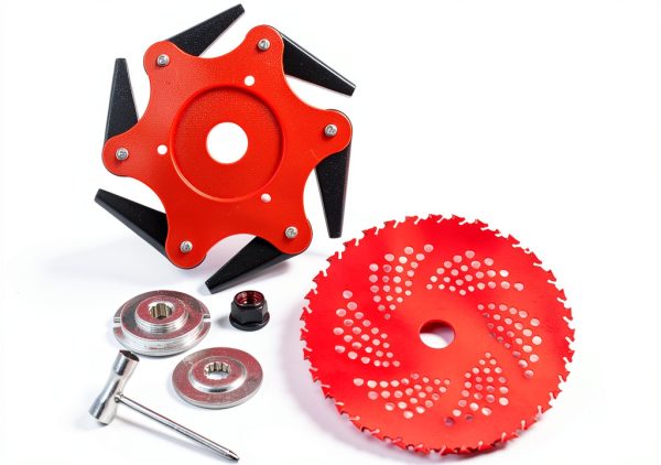 Weed Trimmer Blade LIUYIED Steel 6Blade Attachment-0