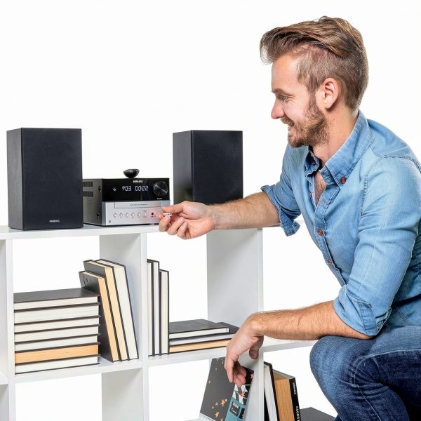 Philips Stereo Shelf System Bluetooth Music Player-1