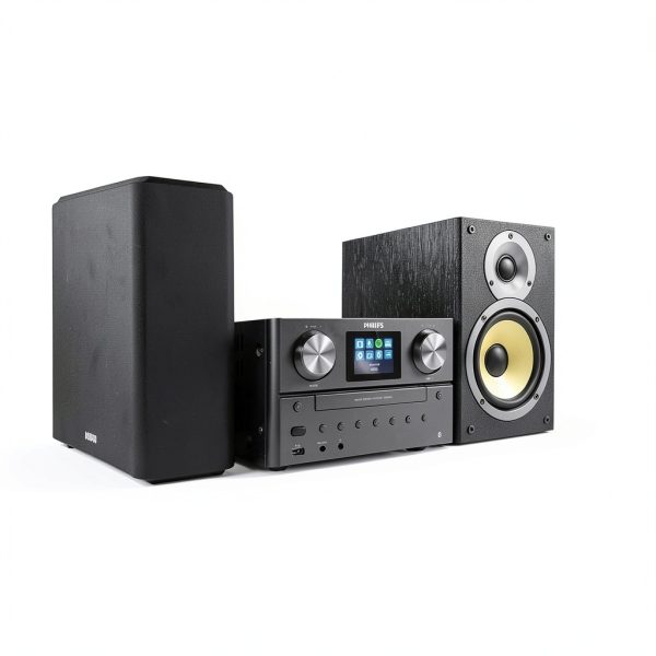Philips Stereo Shelf System 100W WiFi Bluetooth-2