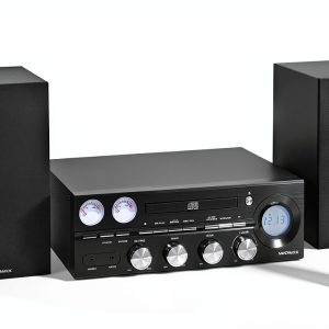 Magnavox Stereo Shelf System 50W RMS CD Player-0