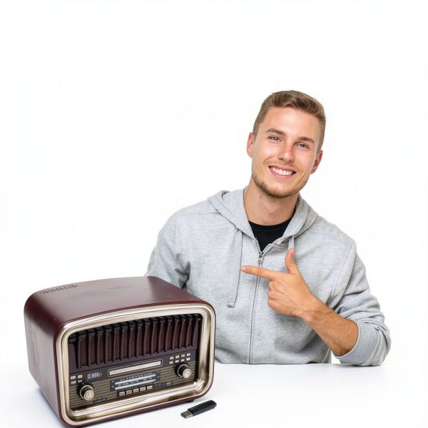 SoundBeast VR26 AM FM Radio with CD Player-4