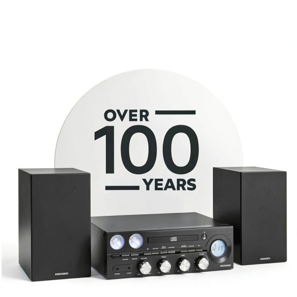 Magnavox Stereo Shelf System 50W RMS CD Player-6