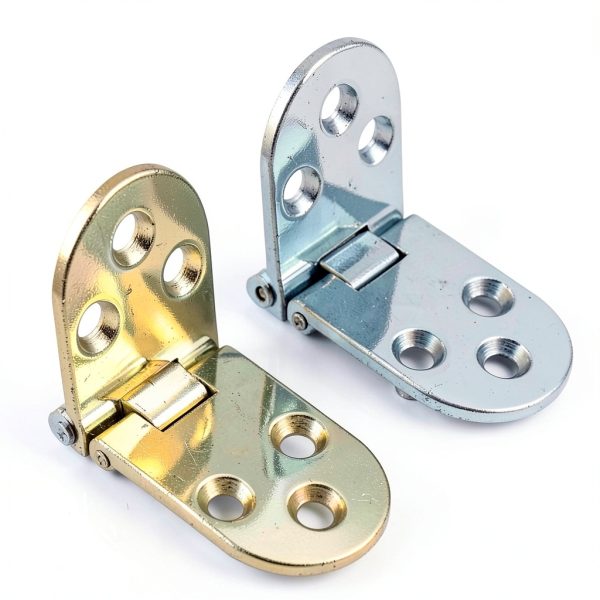 Door Hinges CekoCk 180 Degree Butt Hinge Gold Finish Heavy Duty-4