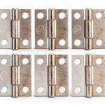 1in 304 Stainless Steel Foldable Hinges GYZOUKA 10Pcs Cabinet Hinges-0