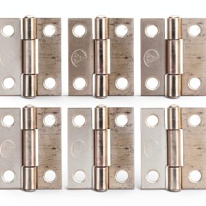 1in 304 Stainless Steel Foldable Hinges GYZOUKA 10Pcs Cabinet Hinges-0