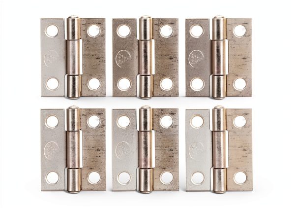 1in 304 Stainless Steel Foldable Hinges GYZOUKA 10Pcs Cabinet Hinges-0