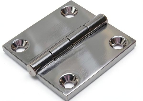 Whitecap Stainless Steel Butt Hinge, 2" X 2"-0