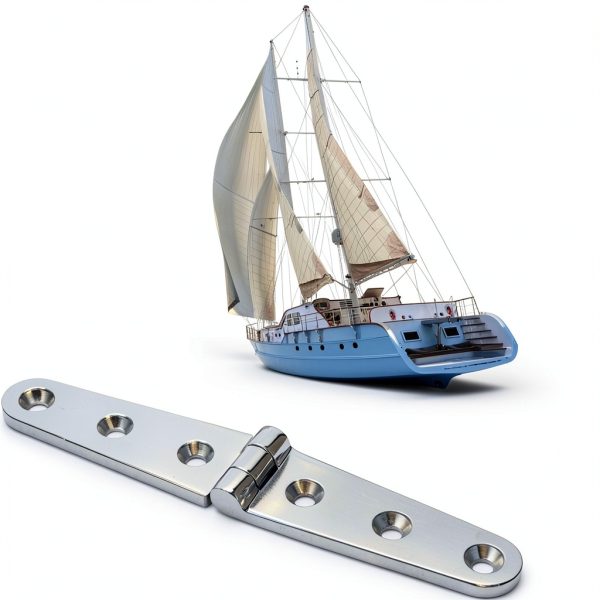 Tyenaza Heavy Duty Hinge Page, Rotatable 300 Degrees Sturdy Cupboard Door Butt Hinge for Yachts Cabinet Doors-7