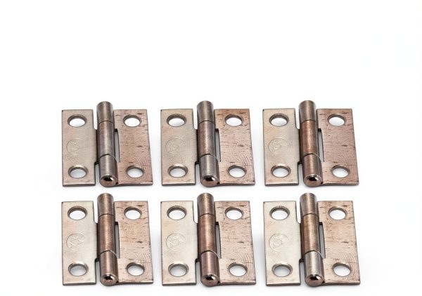 1in 304 Stainless Steel Foldable Hinges GYZOUKA 10Pcs Cabinet Hinges-2