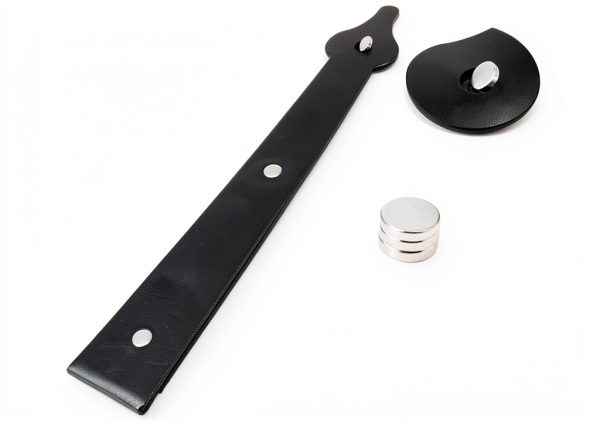 6Pcs Magnetic Garage Door Hardware Kit, Decorative Garage Door Hinge Handle, Used for Metal Door, Wooden Door and Other Hinges-3