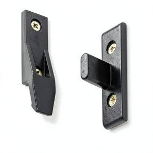 Hinges GEBBEM Plastic Corner Brace Butt Hasp Latch 4pcs Color E-0