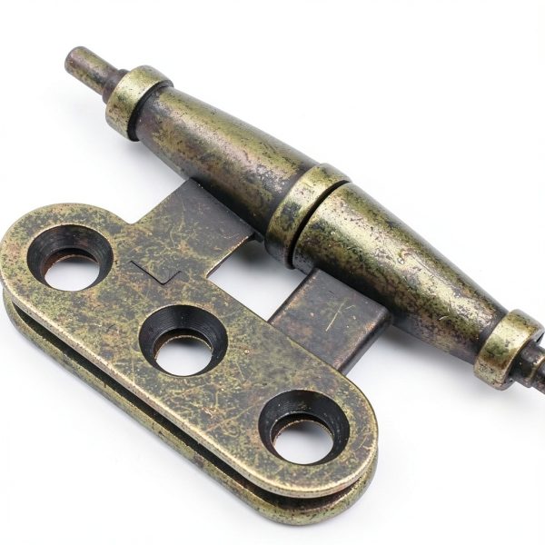 Mini Hinge Antique Cabinet Hinge Green Bronze by LutumE-6
