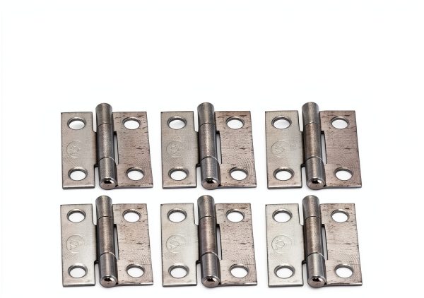 1in 304 Stainless Steel Foldable Hinges GYZOUKA 10Pcs Cabinet Hinges-1