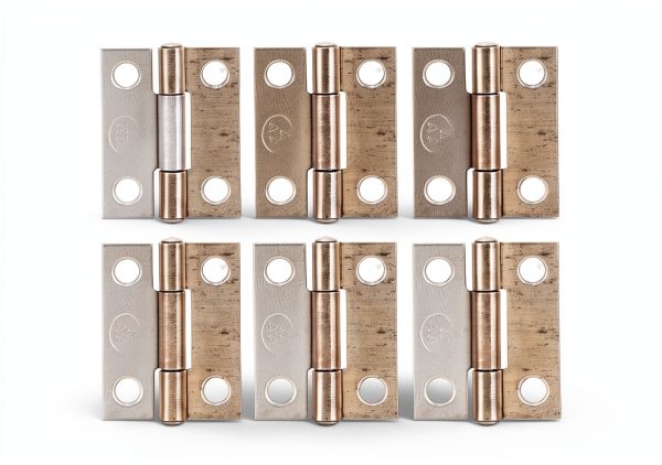 1in 304 Stainless Steel Foldable Hinges GYZOUKA 10Pcs Cabinet Hinges-7