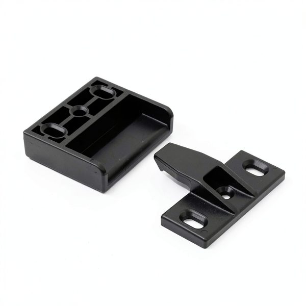 Hinges GEBBEM Plastic Corner Brace Butt Hasp Latch 4pcs Color E-4