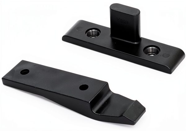 Hinges GEBBEM Plastic Corner Brace Butt Hasp Latch 4pcs Color E-2
