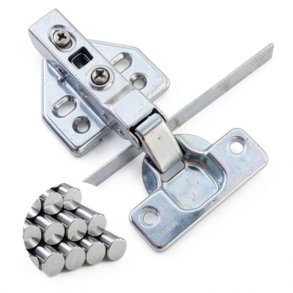Door Hinges RoyamS Steel Folding Butt Hinge with Hydraulic Buffer-4