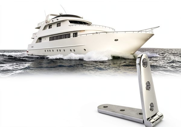 Tyenaza Heavy Duty Hinge Page, Rotatable 300 Degrees Sturdy Cupboard Door Butt Hinge for Yachts Cabinet Doors-2