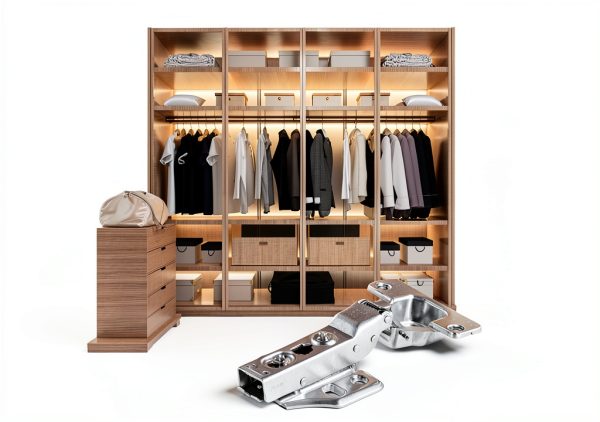 Door Hinges MAYABI 2-Set Cabinet Soft-Close Butt Hinge 103° Silent-2