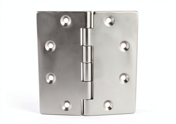 Stainless Flush Mount Butt Hinge by White Water 4" x 4" Polished-2