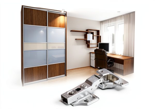 Door Hinges MAYABI 2-Set Cabinet Soft-Close Butt Hinge 103° Silent-4