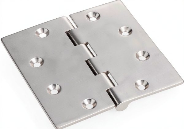 Stainless Flush Mount Butt Hinge by White Water 4" x 4" Polished-4